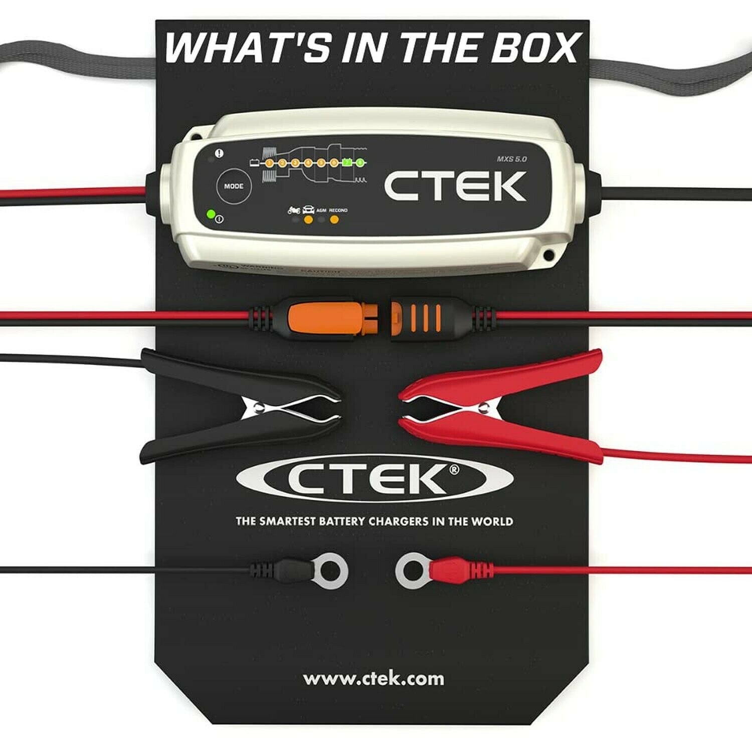 CTEK, CTEK Battery Charger WRX STi - MXS 5.0 4.3 Amp 12 Volt | 40-206