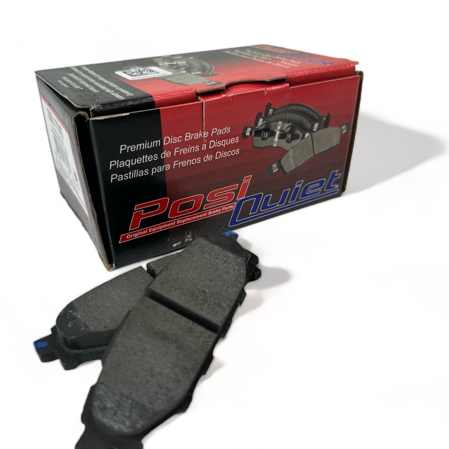 Centric, Centric PosiQuiet Street Brake Pads Rear Subaru WRX 2008-2021 w/o Eyesight Tech | 308.11140