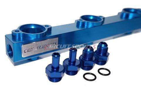 Circuit Sports, Circuit Sports Billet Aluminum Side Feed Fuel Rail Kit Nissan RB25