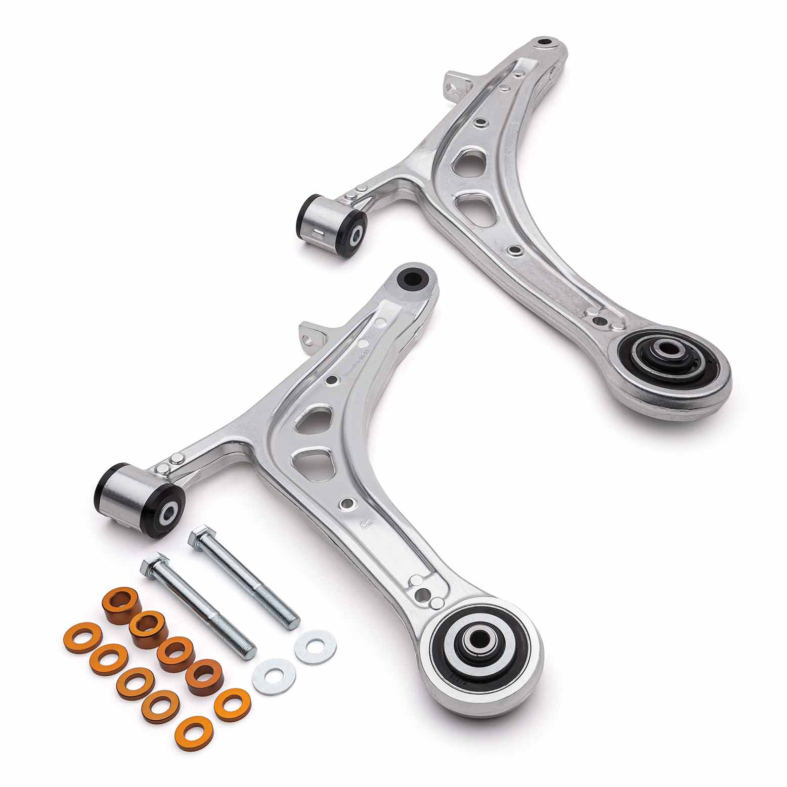 Cobb Tuning, Cobb Alloy Front Lower Control Arm Set - Offset Caster Subaru WRX / STI 2015-2021 | CB-ALY0017K