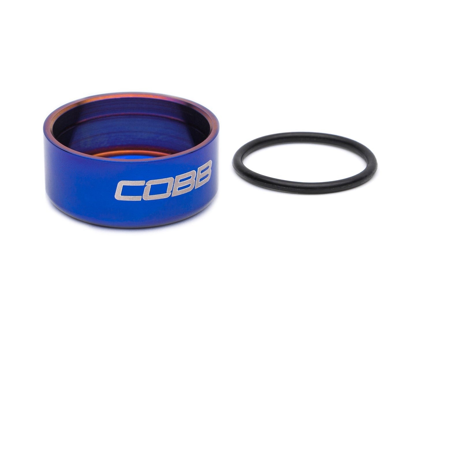 Cobb Tuning, Cobb Subaru 5-speed and 6-speed Weighted Shift Knob Trim Ring - Blued Titanium