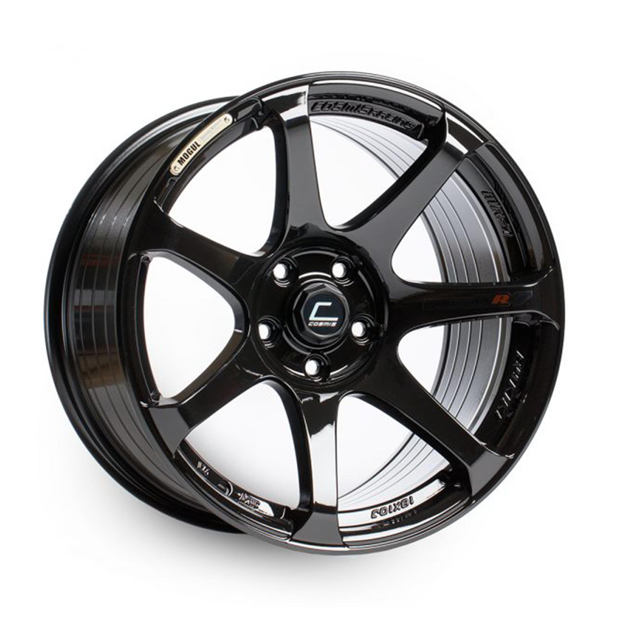 Cosmis Wheels, Cosmis Racing MR7 Black Wheel 18x10 +25 5x114.3