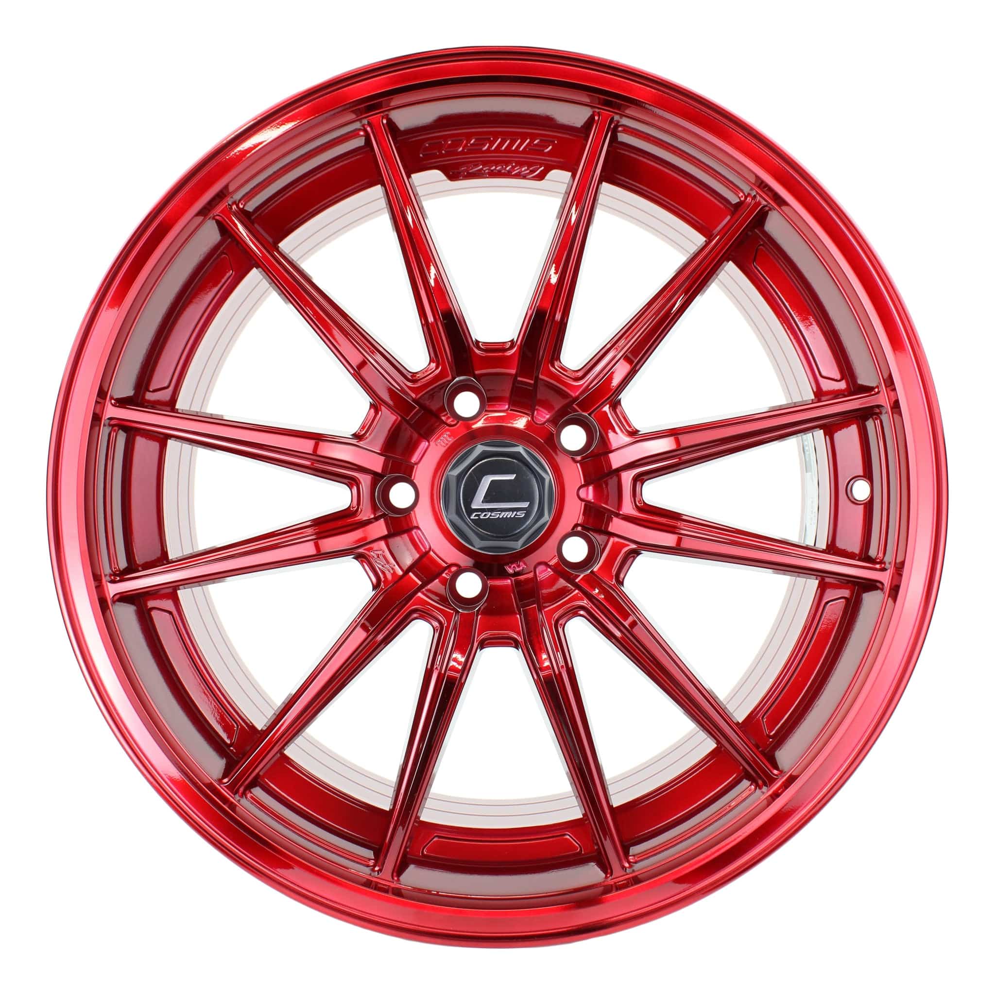 Cosmis Wheels, Cosmis Racing R1 Hyper Red Wheel 18x8.5 +35mm 5x114.3