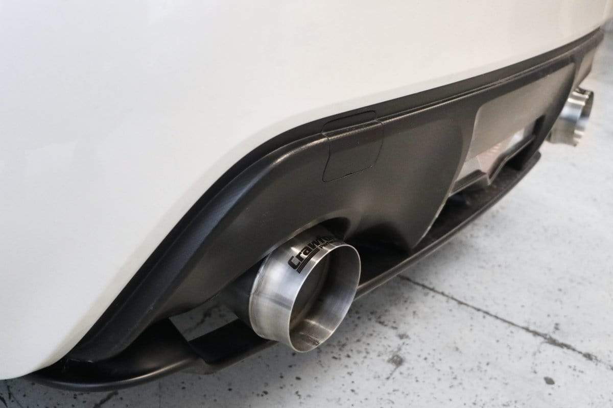 Crawford, Crawford Gymkhana Two Axle-Back Exhaust BRZ Twin Megaphone: 13+ BRZ, FR-S, GT86, 86