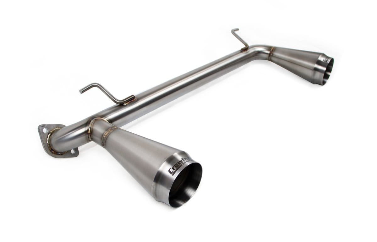 Crawford, Crawford Gymkhana Two Axle-Back Exhaust BRZ Twin Megaphone: 13+ BRZ, FR-S, GT86, 86