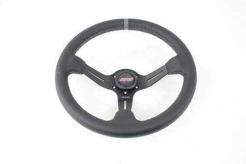 DND Performance, DND Performance Perforated Leather Race Steering Wheel - Grey