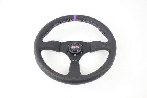 DND Performance, DND Performance Perforated Leather Touring Steering Wheel - Purple