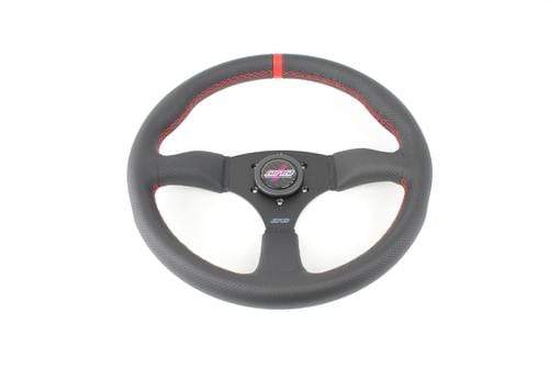 DND Performance, DND Performance Perforated Leather Touring Steering Wheel - Red