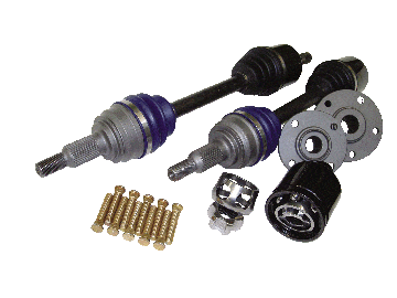 Driveshaft Shop, Driveshaft Shop HONDA Civic EG/EK H-Series 850HP Level 5.9 Axle/Hub Kit (most mount kits except Hasport EGH2/EKH2)