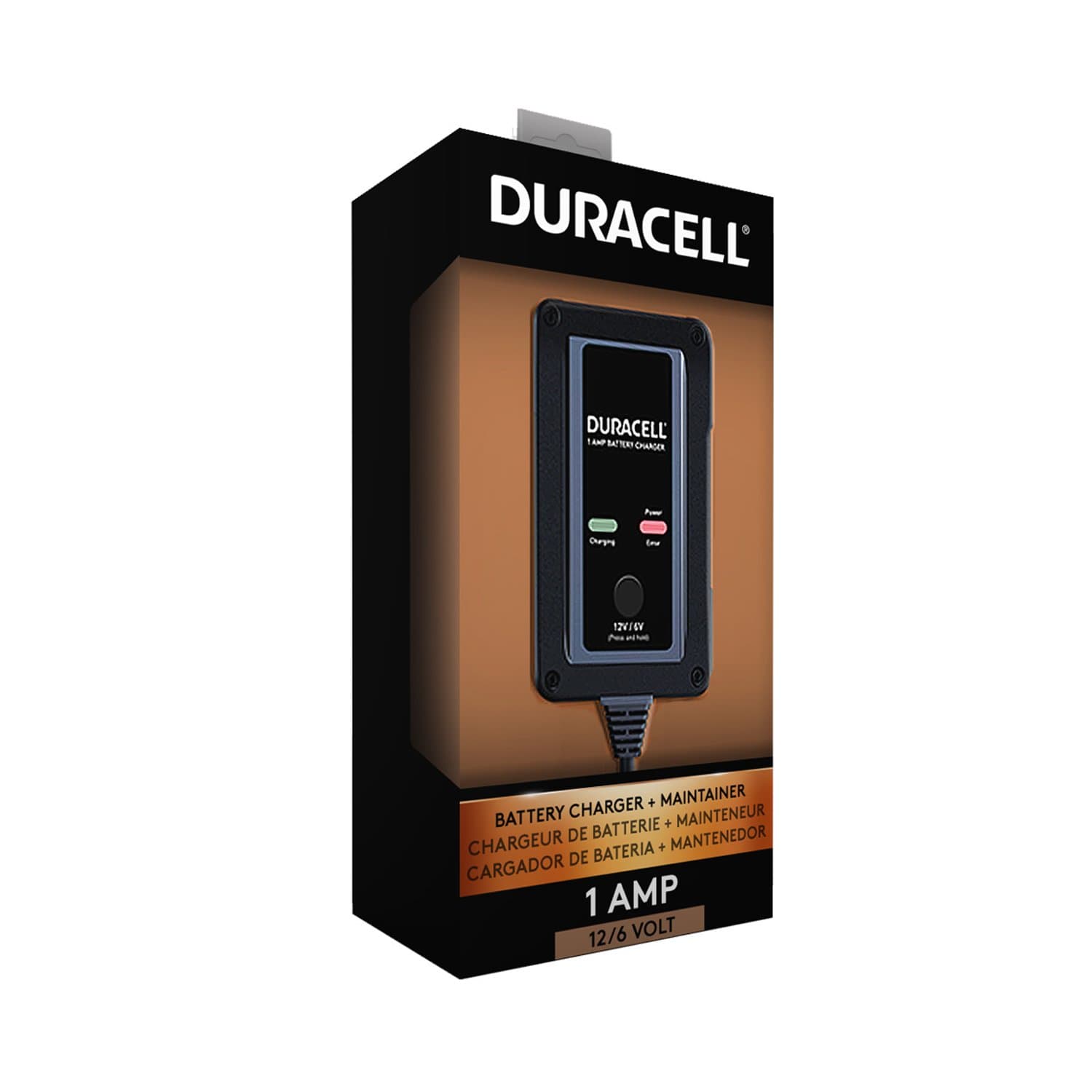 Duracell, Duracell 1 Amp Charger + Maintainer - Universal