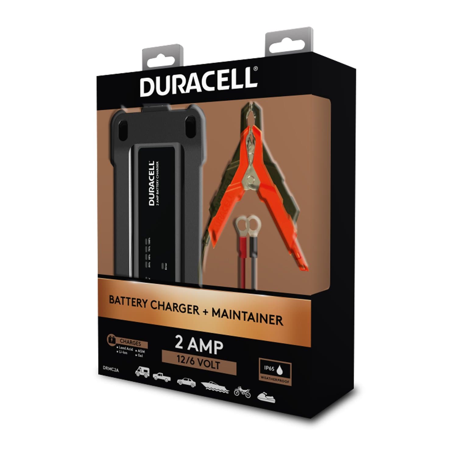 Duracell, Duracell 2 Amp Charger + Maintainer - Universal