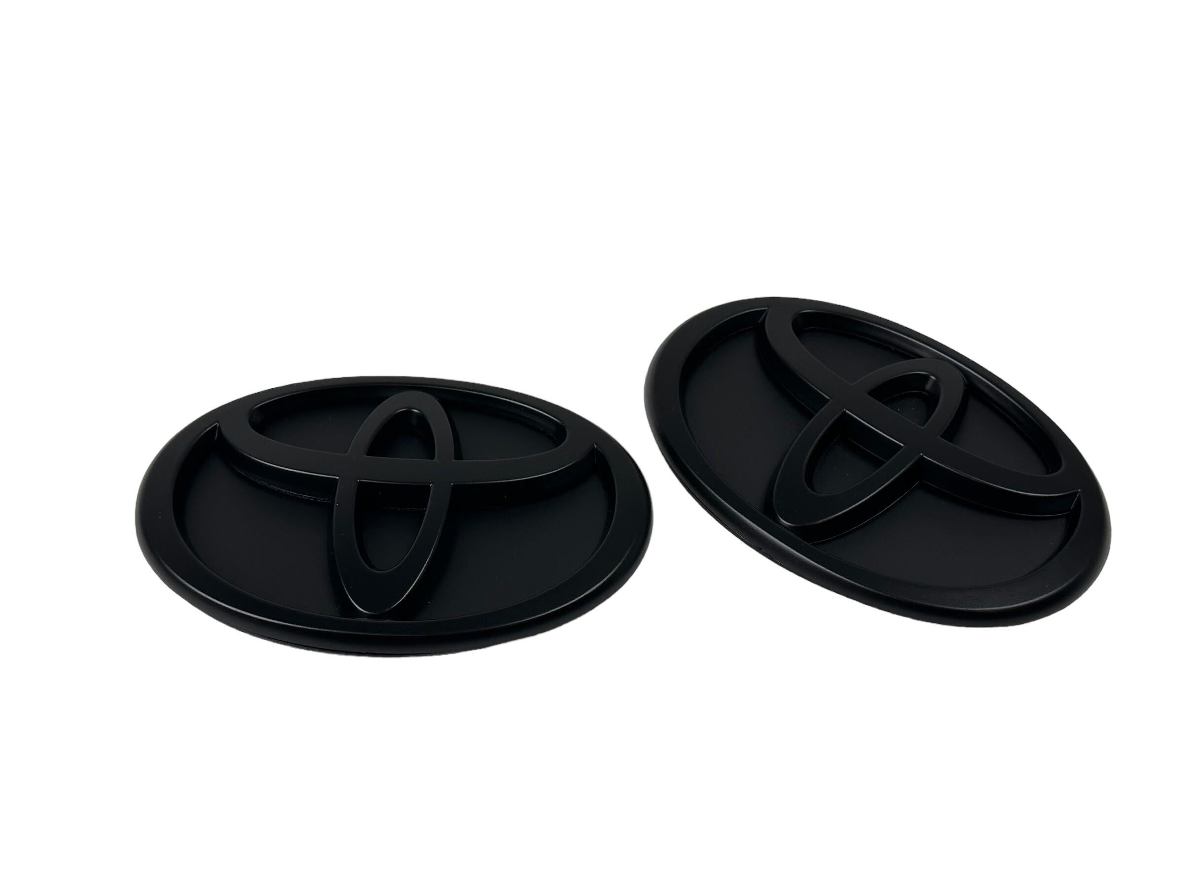 Emblems Only, Emblems Only Front and Rear T-Logo Matte Black Emblem and Base Toyota GR86 22-23