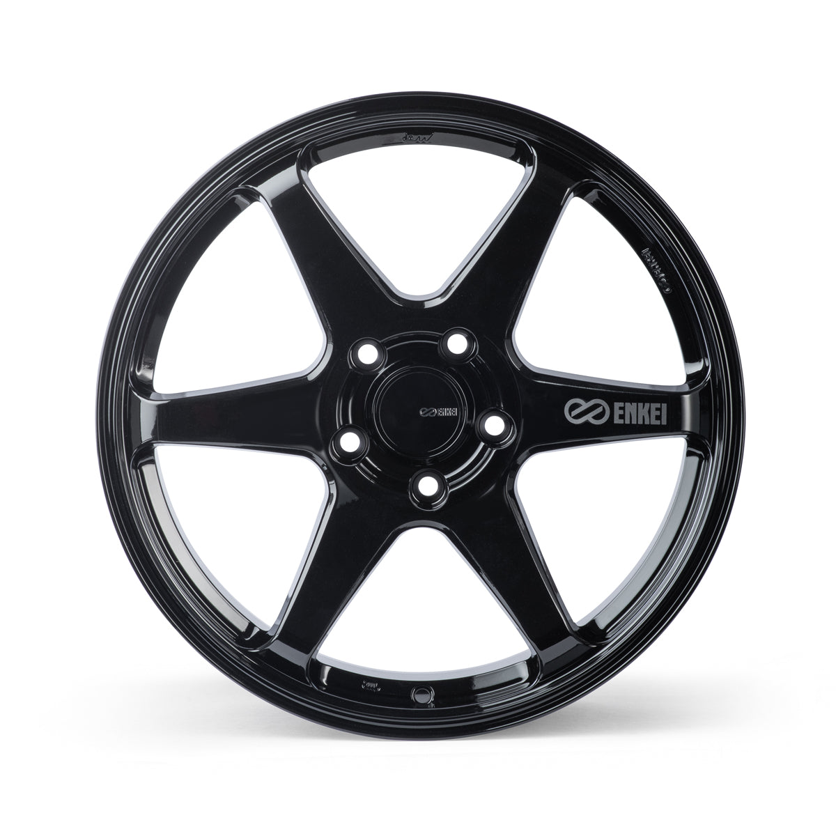 Enkei, Enkei T6R 17x9 +40  5x114.3 Gloss Black | 539-790-6540BK