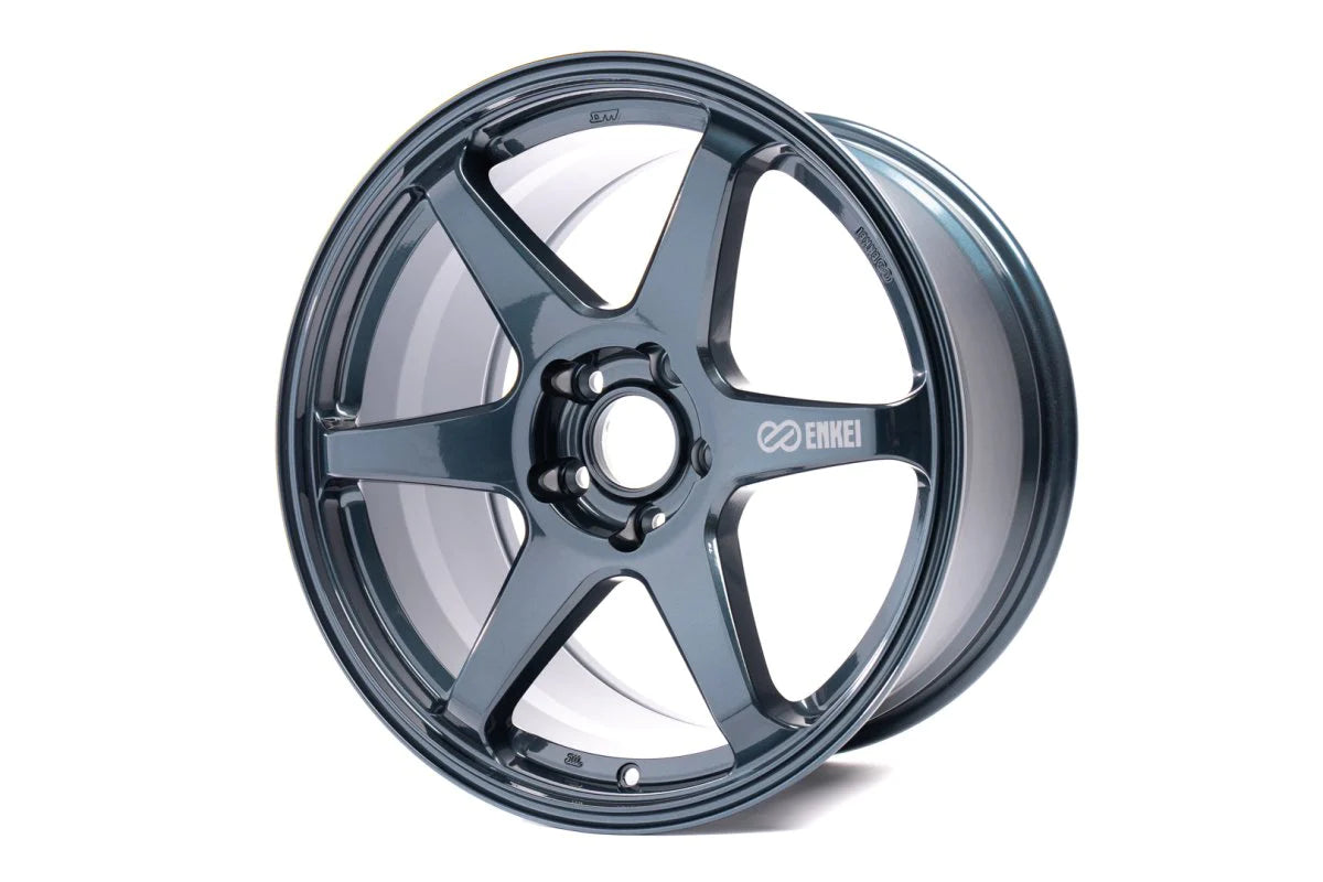 Enkei, Enkei T6R 18x9.5 +38mm 5x114.3 Misty Blue Wheel | 539-895-6538BL