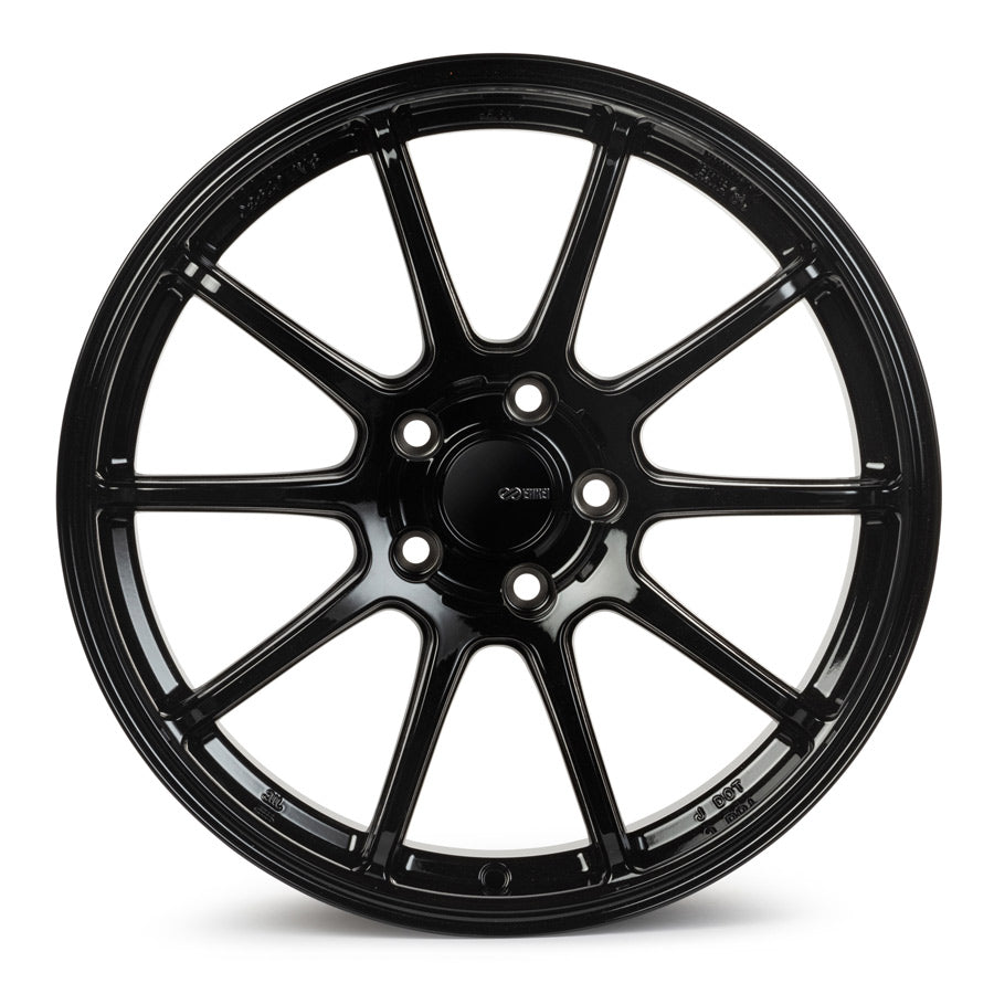 Enkei, Enkei TRIUMPH 18x9.5 5x114.3 38mm Offset Gloss Black Wheel | 543-895-6538BK