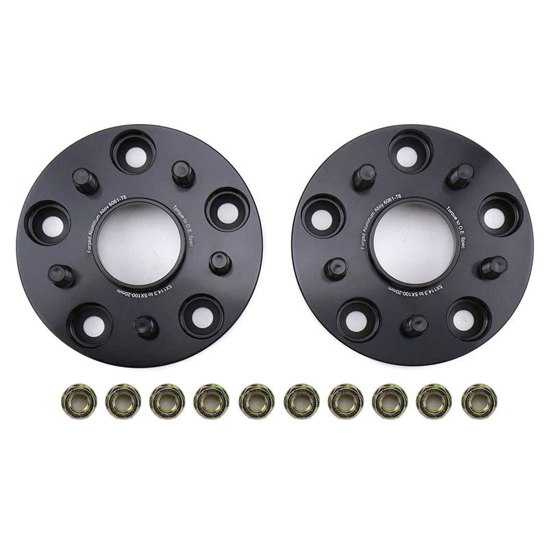 FactionFab, FactionFab 5x114.3 to 5x100 20mm Conversion Wheel Spacers Subaru STI 2005+ / WRX 2015+ | 1.10216.3