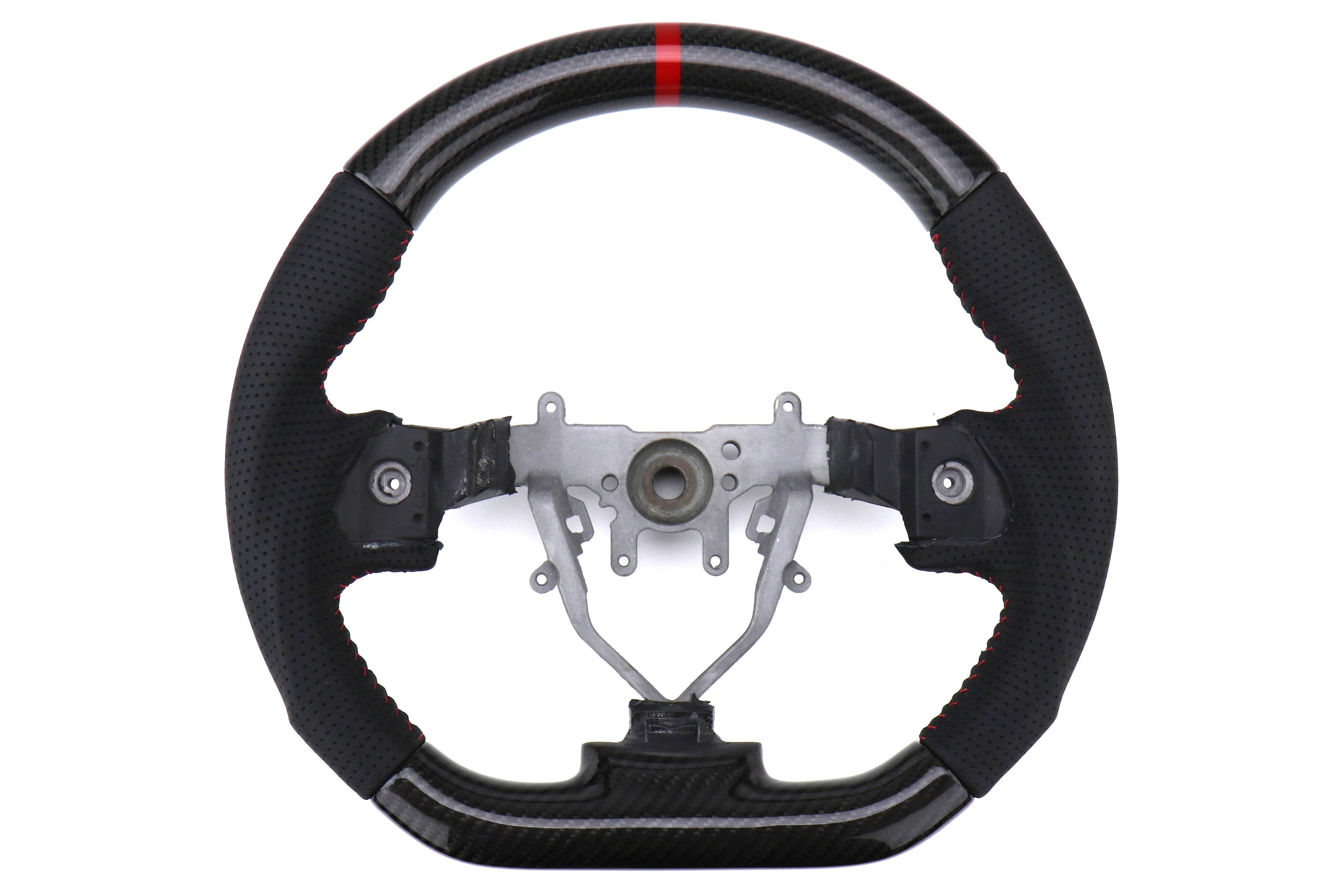 FactionFab, FactionFab Steering Wheel Carbon and Leather Subaru WRX / STI 2008-2014