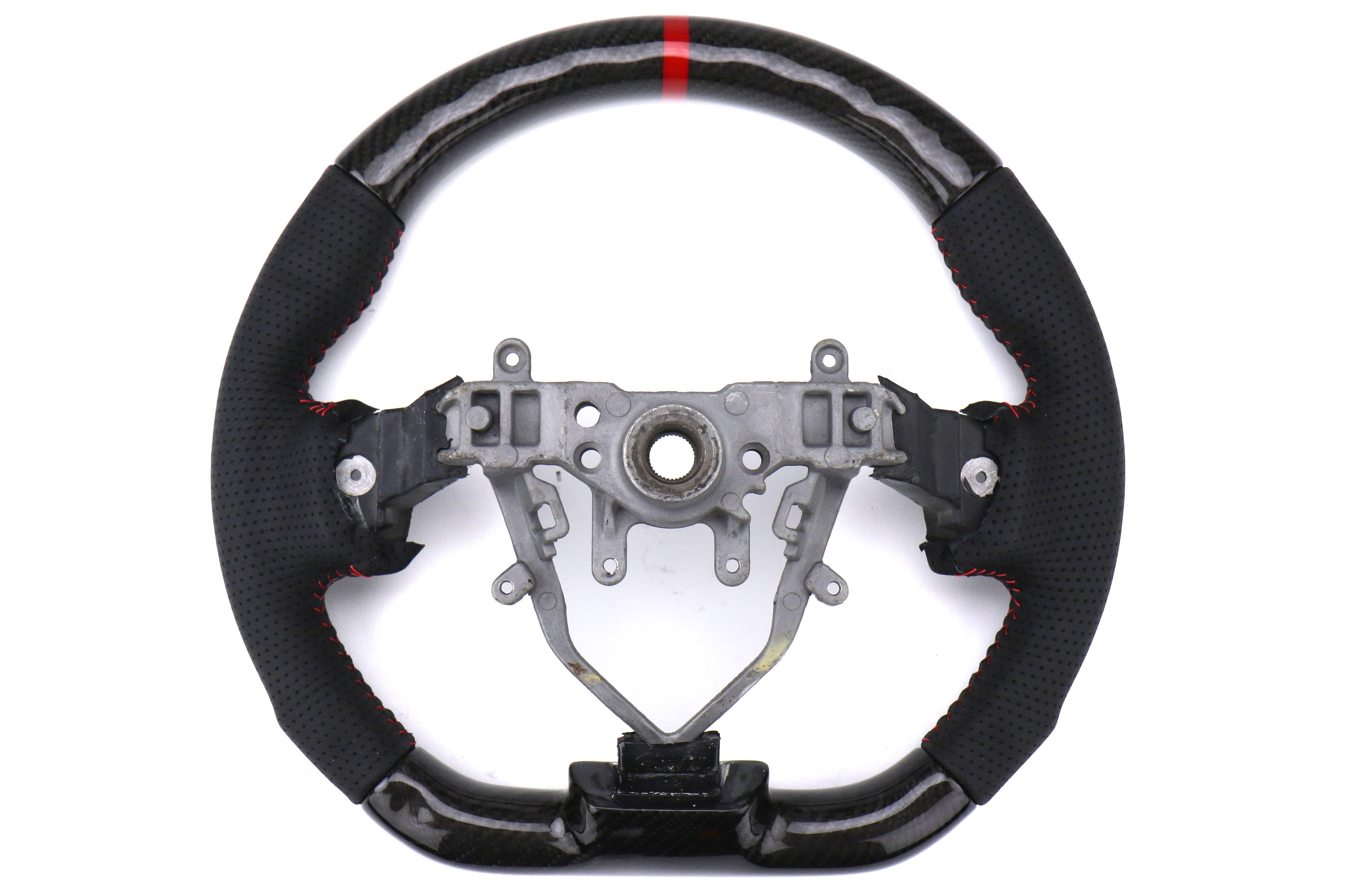 FactionFab, FactionFab Steering Wheel Carbon and Leather Subaru WRX / STI 2008-2014