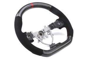 FactionFab, FactionFab Steering Wheel Carbon and Suede Subaru WRX / STI 2008-2014