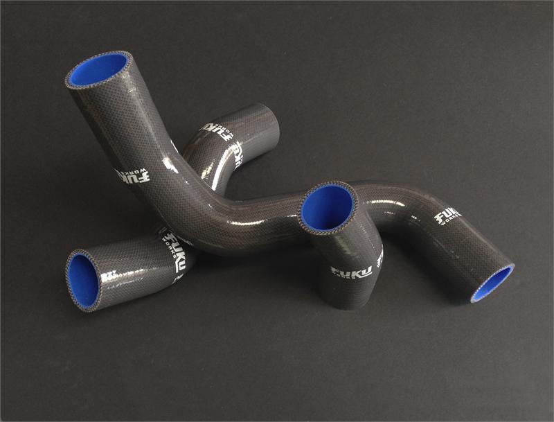 Fuku Works, Fuku Works Black Radiator Hose Kit Scion FR-S 2013-2016 / Subaru BRZ 2013-2020