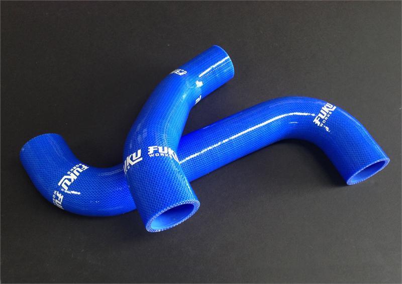 Fuku Works, Fuku Works Blue Radiator Hose Kit Subaru WRX/STI 2002-2007