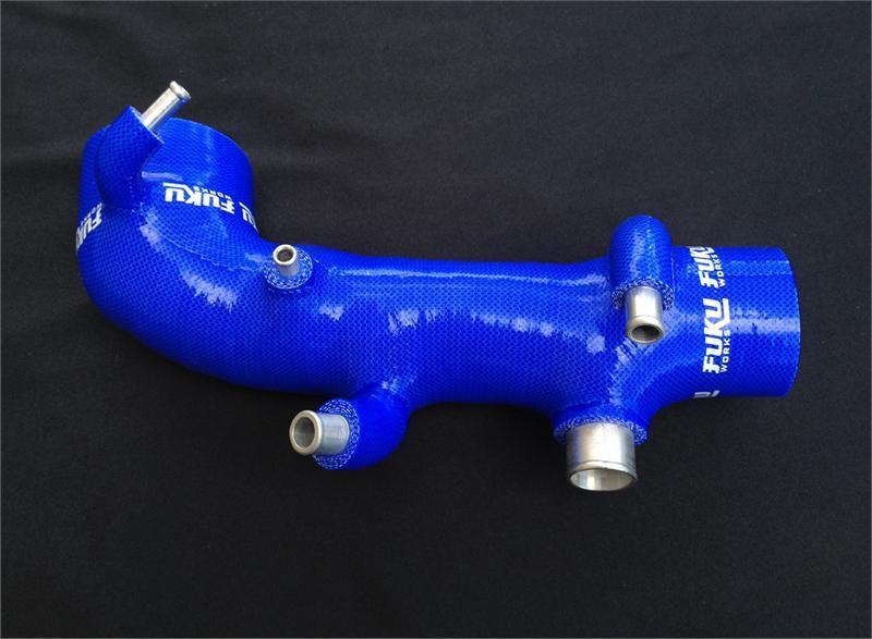 Fuku Works, Fuku Works Blue Silicone Turbo Inlet Subaru WRX 2002-2007 / STI 2004-2021