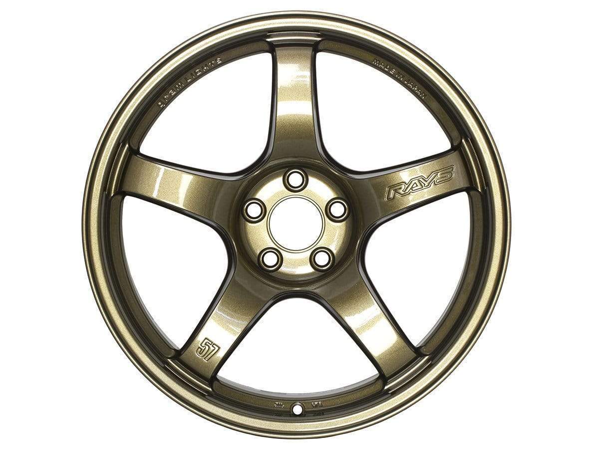 Gram Lights, Gram Lights 57CR 18x9.5 +38mm 5x100 Bronze 2 Wheel | WGCRX38DA2