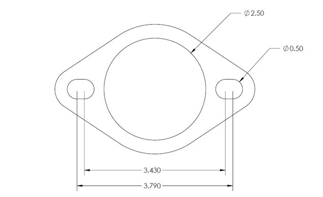 GrimmSpeed, GrimmSpeed 2.25 inch / 2.5 inch Exhaust Gasket | 020031