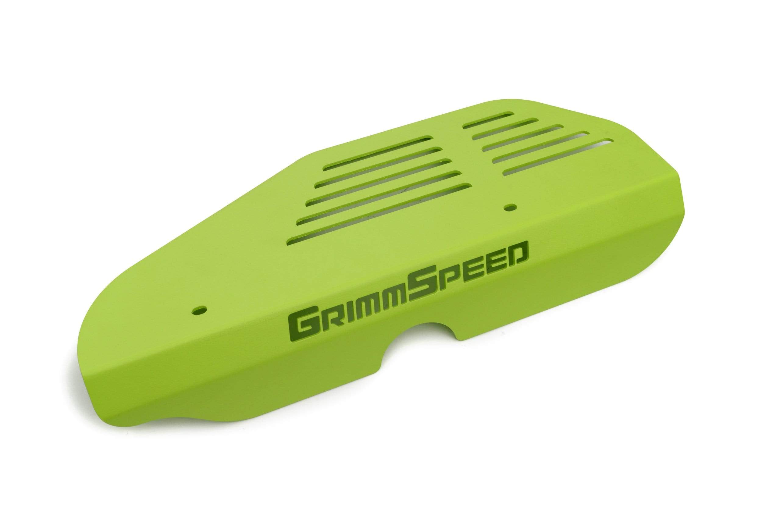 GrimmSpeed, Grimmspeed Alternator Cover Neon Green Subaru WRX 2002-2014 / STI 2004-2021