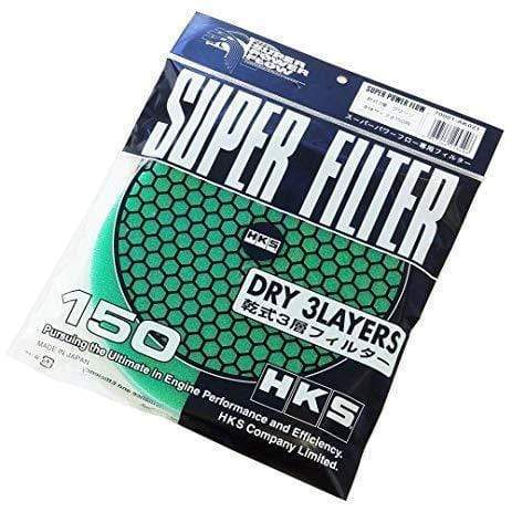 HKS, HKS 3 Layer Dry 150mm Green Replacement Filter Element | 70001-AK021