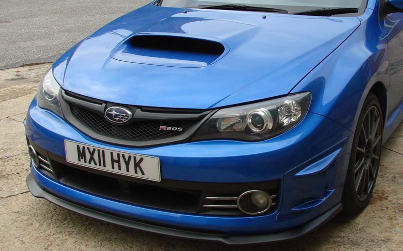 HT Autos, HT Autos Front Lip Splitter Subaru STI 2008-2010 Hatchback