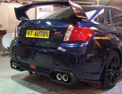 HT Autos, HT Autos Full Rear Diffuser and Exhaust Trim Subaru WRX / STI Sedan 2011-2014