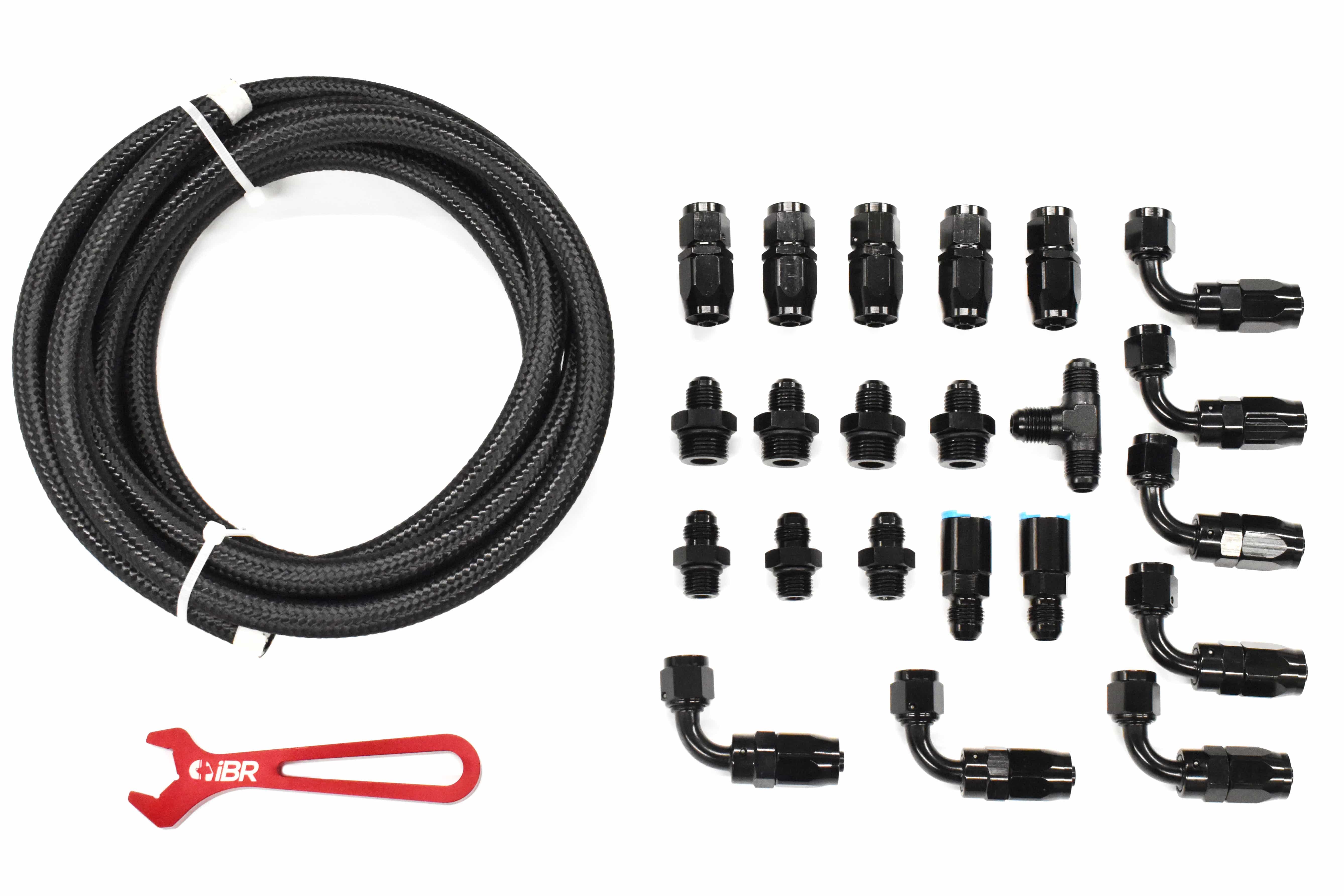 I Build Race Cars, I Build Race Cars -6 AN Parallel Feed Fuel Line Kit Subaru EJ WRX / STI / Legacy GT / Forester XT