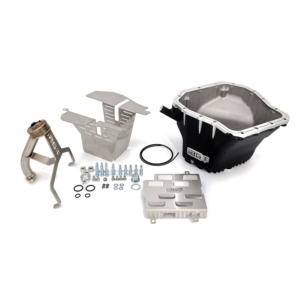 IAG, IAG EJ Street Series Oil Pan Kit Pickup/Windage Tray/Baffle Subaru WRX 02-14 / STI 04-21