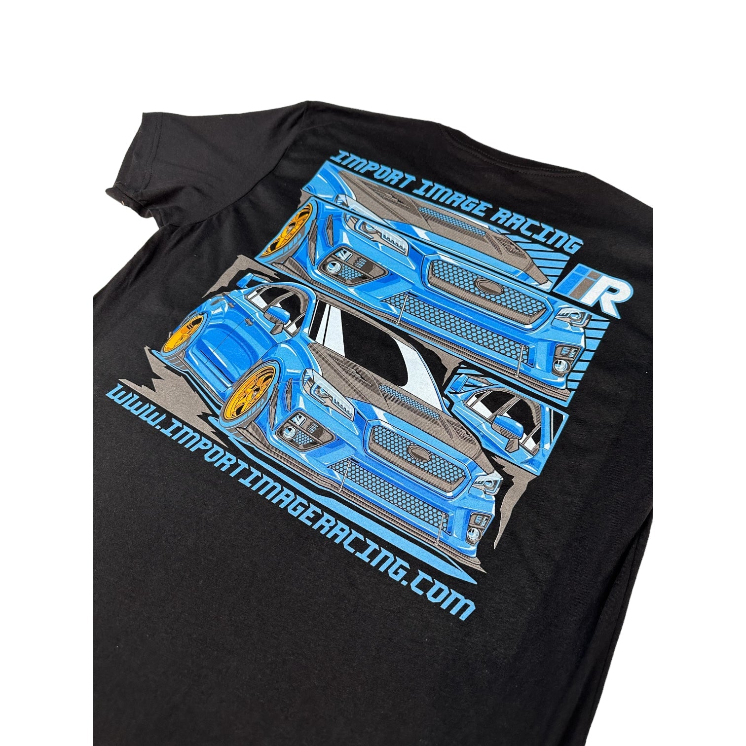 Import Image Racing, Import Image Racing VA Subaru WRX STI Black T-Shirt