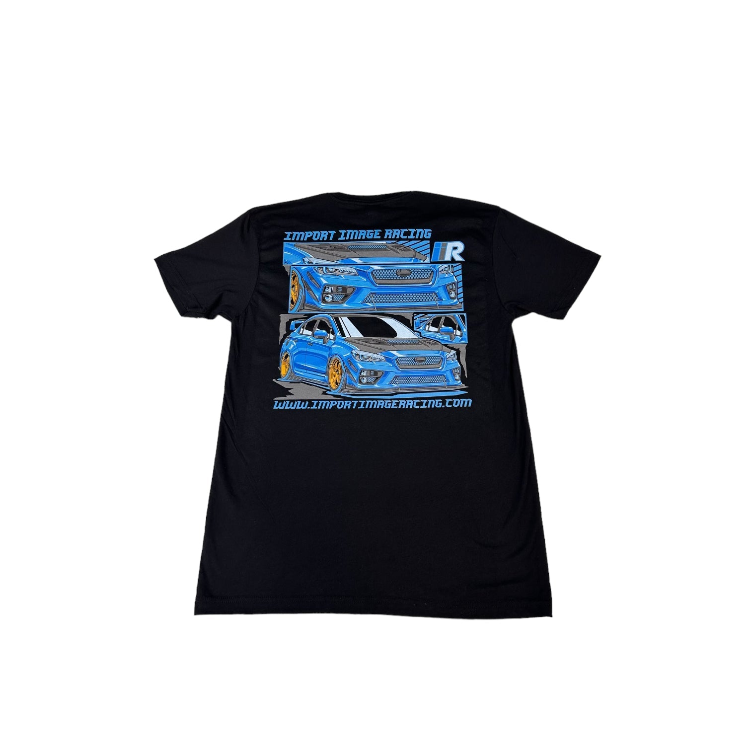 Import Image Racing, Import Image Racing VA Subaru WRX STI Black T-Shirt