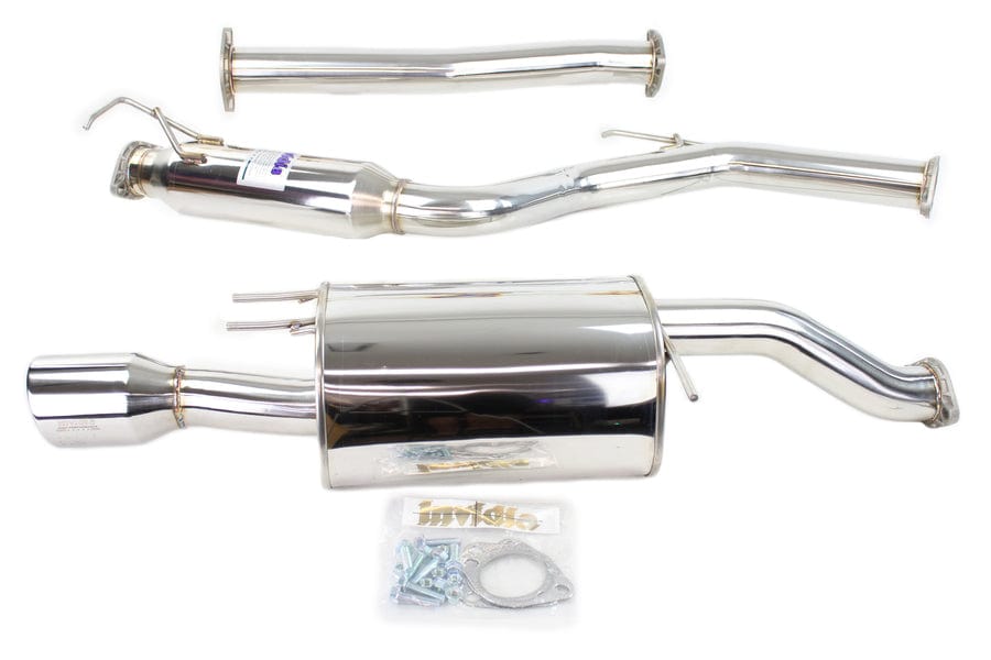 Invidia, Invidia 12-15 Honda Civic Si K24 Coupe Q300 Rolled Stainless Steel Tip Cat-back Exhaust | HS14HC2G3S