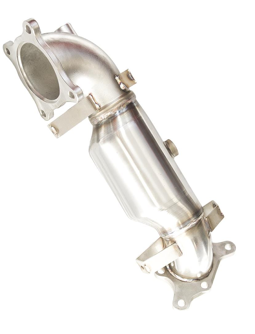 Invidia, Invidia 76mm Downpipe w/ High Flow Cat Honda Civic Type-R 2017-2021 | HS17CTRDPC