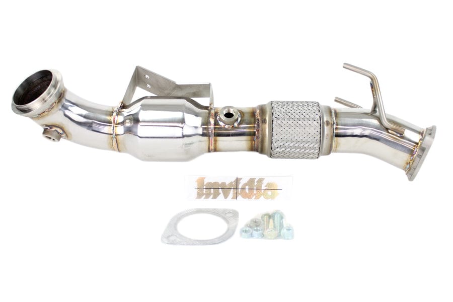 Invidia, Invidia Downpipe w/ High Flow Cat Ford Focus ST 2013-2018 | HS13FFSDPC