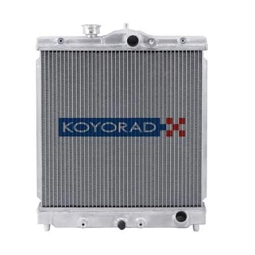 Koyo Cooling, Koyo Radiator w/ 32mm Inlet/Outlet Pipes Honda 92-00 Civic/93-97 Del Sol 1.6, 1.8, 1.5L DOHC MT | HH080300