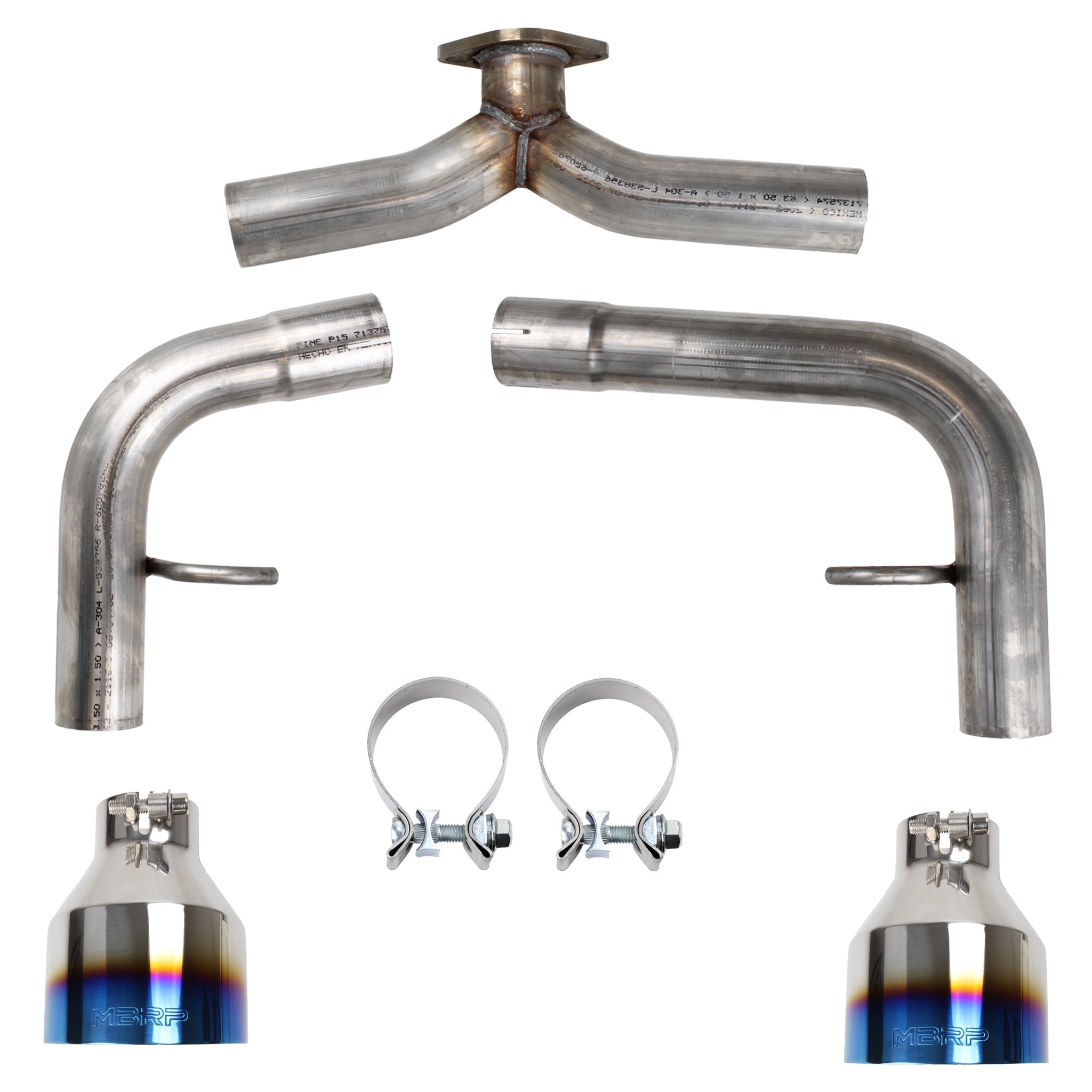 MBRP, MBRP Armor Pro Street Axle Back Exhaust Burnt Stainless Tips 22-23 Subaru BRZ / Toyota GR86 | S48053BE