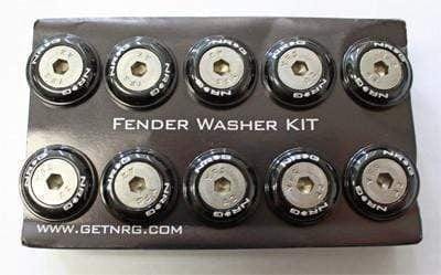 NRG, NRG Fender Washer Kit FW-110 Black | FW-110BK