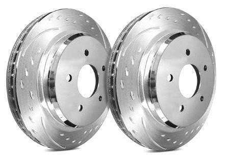 SP Performance, SP Performance Diamond Slot Gray ZRC Front Rotor (Pair) Ford Fiesta ST 2014-2018