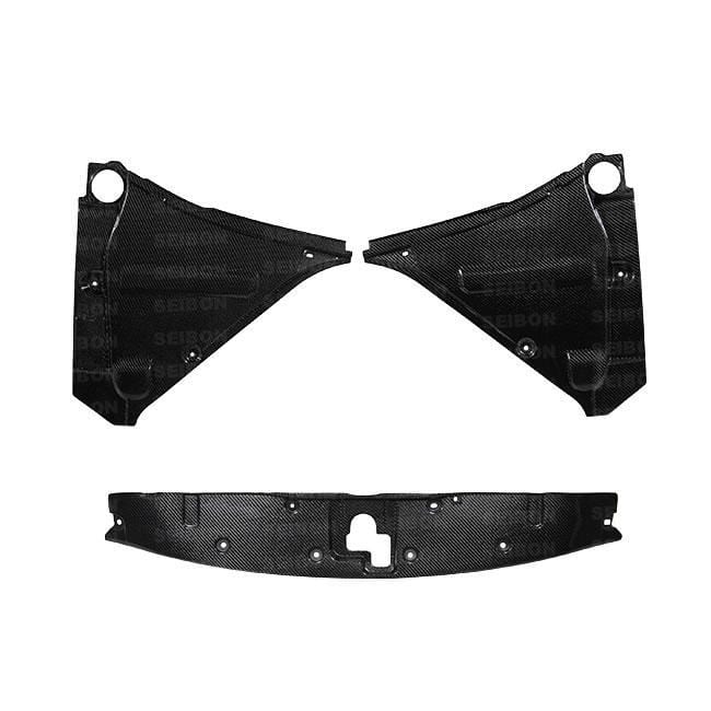 Seibon, Seibon 09-10 Nissan GT-R R35 Carbon Fiber Cooling Plate | CP0910NSGTR