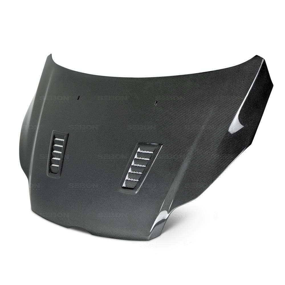 Seibon, Seibon 12-13 Ford Focus RS-Style Carbon Fiber Hood | HD1213FDFO-RS