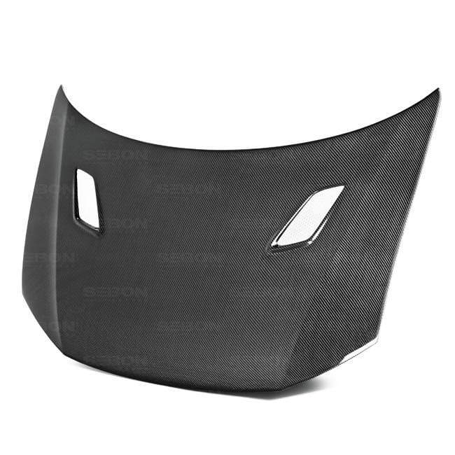 Seibon, Seibon 12-13 Honda Civic 2Dr MG-Style Carbon Fiber Hood | HD1213HDCV2D-MG