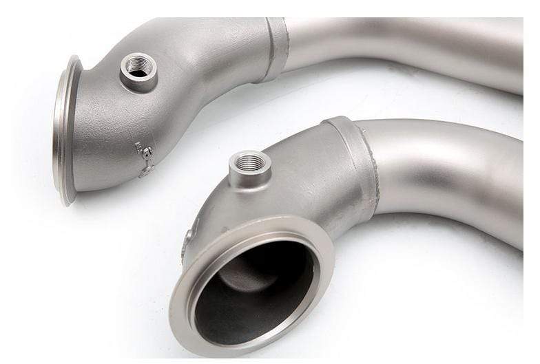 CP-E, cp-e QKspl Bellmouth Downpipes Catted 3in BMW 335i 2007-2010 / 135i 2008-2010 / 1M 2011 w/ N54