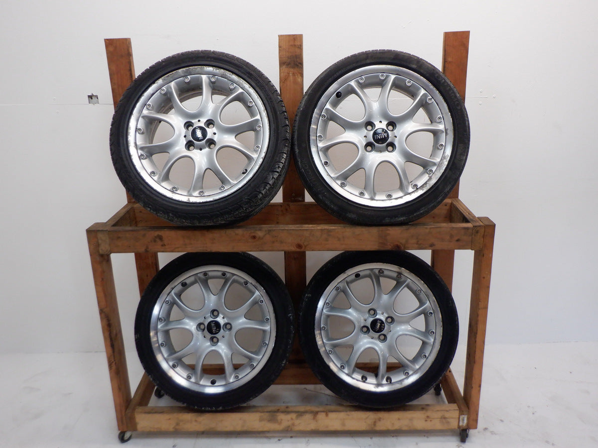 Mini Cooper, Mini Cooper 2-Piece Web Spoke Wheels R98 36116767750 02-15 335